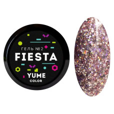 Гель-лак YUME COLOR FIESTA 02, 5 гр