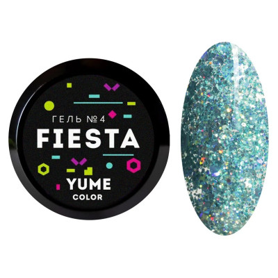 Гель-лак YUME COLOR FIESTA 04, 5 гр