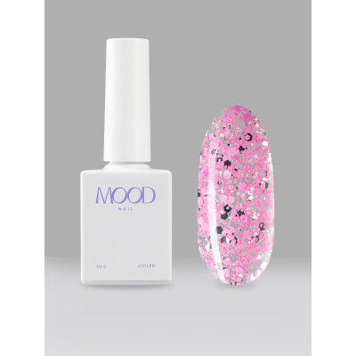 Гель-лак MOODNAIL Glitch Pinko 10г