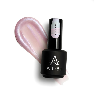 ALBI LIQUID POLYGEL SHELL Pink, 15 мл