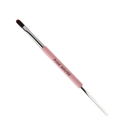 Pink House Кисть-шпатель д/полигеля удлиненная
