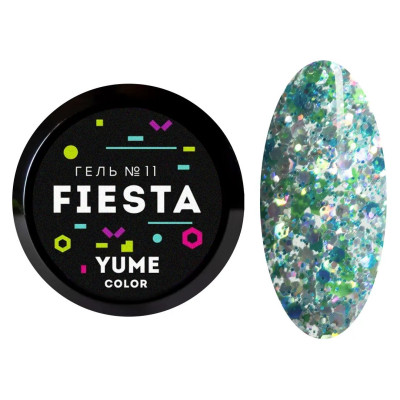 Гель-лак YUME COLOR FIESTA 11, 5 гр