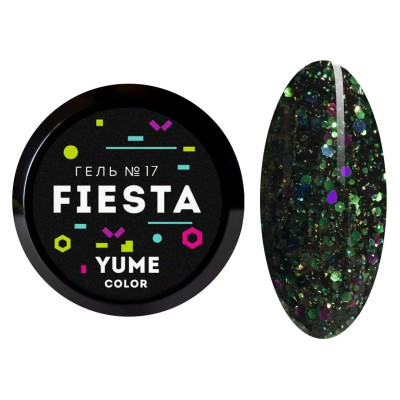 Гель-лак YUME COLOR FIESTA 17, 5 гр