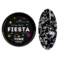 Гель-лак YUME COLOR FIESTA 18, 5 гр