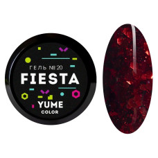 Гель-лак YUME COLOR FIESTA 20, 5 гр