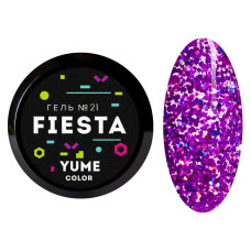 Гель-лак YUME COLOR FIESTA 21, 5 гр