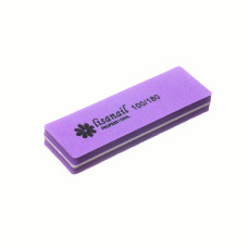 Мини-баф LisaNail 100/180 розовый (ЦВЕТОК)