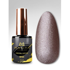  Гель лак MANITA PROFESSIONAL "CRYSTAL CAT EYE" с эффектом кошачьего глаза №05 (10 мл)