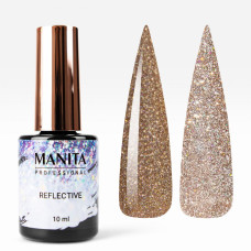  Гель лак MANITA PROFESSIONAL "REFLECTIVE" светоотражающий №02 (10 мл)