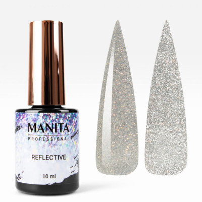  Гель лак MANITA PROFESSIONAL "REFLECTIVE" светоотражающий №09 (10 мл)