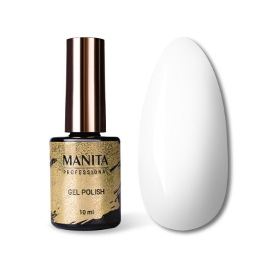  Гель лак MANITA PROFESSIONAL CLASSIC №001 "ALPINE WHITE" (10 мл)