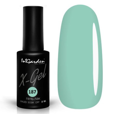InGarden Гель-лак X-Gel №187 (8мл)