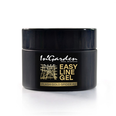 InGarden Гель-паутинка золотой Easy line Gel 4гр