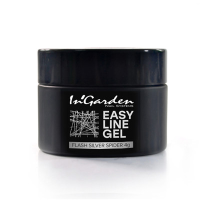 InGarden Гель-паутинка серебро Easy line Gel 4гр