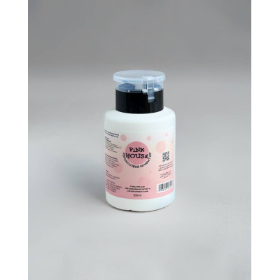 Pink House Средство для обезжиривания и снятия л/слоя абрикосовый конфитюр (помпа) 200 мл