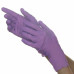 Перчатки одноразовые нитриловые сиреневые benovy M 100 шт