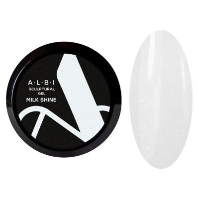 Гель скульптурный ALBI Shine Milk, 30мл