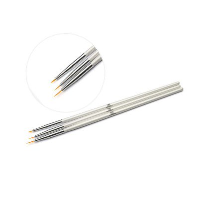 Набор кистей TNL тонкие 3шт