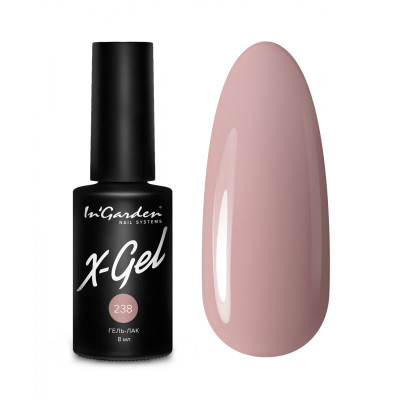 InGarden Гель-лак X-Gel №238, 8 мл