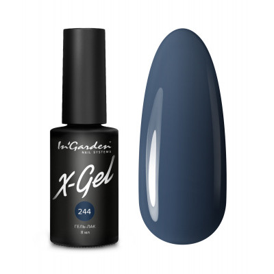 InGarden Гель-лак X-Gel №244, 8 мл