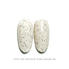 06 color гель-лак меланж pink house
