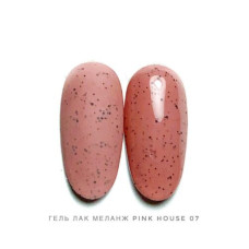 07 color гель-лак меланж pink house