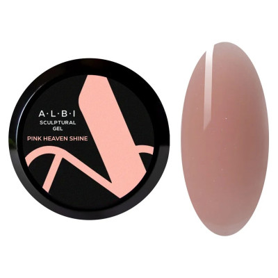 Гель скульптурный ALBI Shine Pink Heaven, 30мл