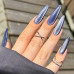 MOODNAIL Гель-лак Silk Cat Navy, 10г