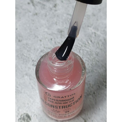 Grattol Color Nail Polish Reconstruction Rose 9мл