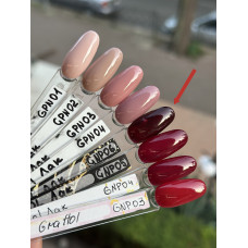 Grattol GNP06 Color Nail Polish Red wine