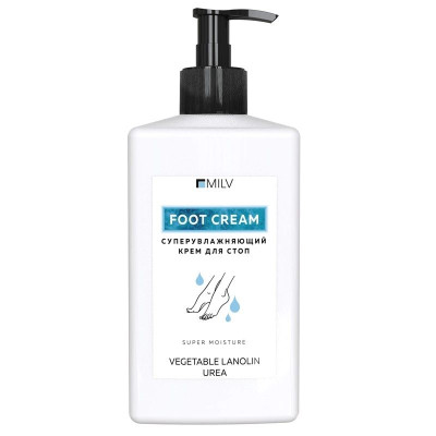 Milv Суперувлажняющий крем для стоп 340 мл.
