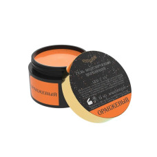  Гель ОПЦИЯ Моделирующий самовыравнивающийся мерцающий "ОРАНЖЕВЫЙ" 15 мл (арт.39205)