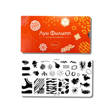 Луи Филипп Пластина для стемпинга Paint K025