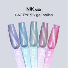 NIK nails Cat eye 9D 01 8g