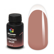 Гель-лак "Bloom" база 30мл жесткая 01 (холодный розовый)