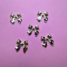Фигурки ZOO 1854 объёмные "Бантики" металл 5шт