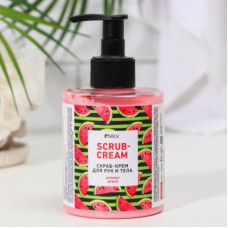 Скраб-крем MILV для тела "Арбуз" 300мл