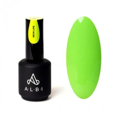 ALBI База камуфлирующая Neon Lime, 15 мл