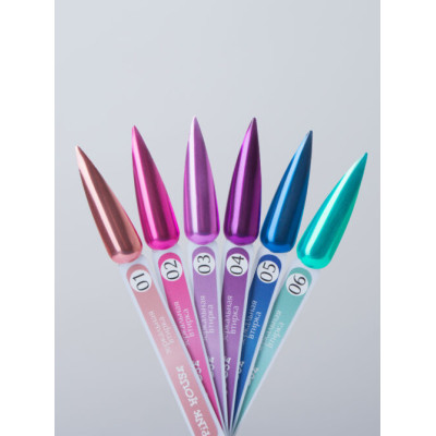 Втирка металлик Pink House 04 (фиолетовая)