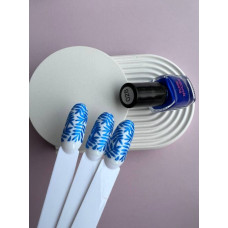 Pink House Лак д/стемпинга 28 Синий металлик 6 мл