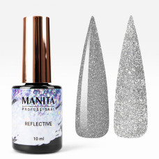 Гель лак MANITA PROFESSIONAL "REFLECTIVE" светоотражающий №01 (10 мл)