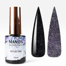  Гель лак MANITA PROFESSIONAL "REFLECTIVE" светоотражающий №08 (10 мл)