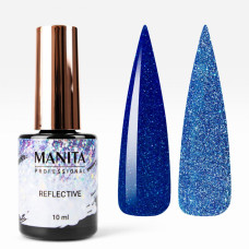  Гель лак MANITA PROFESSIONAL "REFLECTIVE" светоотражающий №12 (10 мл)