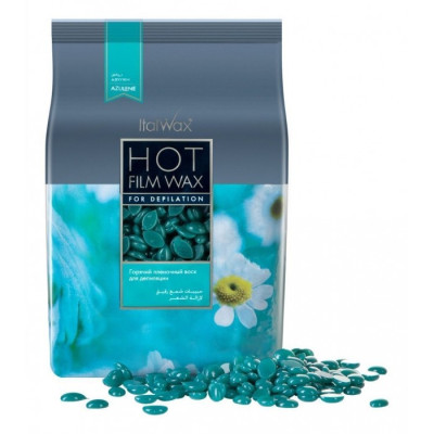 Воск в гранулах "ItalWax" (Италия) 500гр азулен