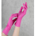 Перчатки нитрил + винил 100шт XS розовый