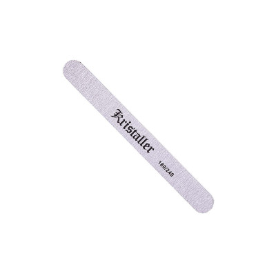 Пилка Kristaller прямая 180/240 серая