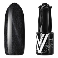 Гель лак Vogue nails кошачий глаз Черный агат, 10ml