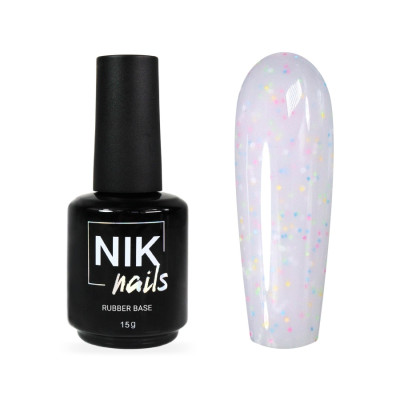 NIK nails Milk Rubber Base №05 15 ml